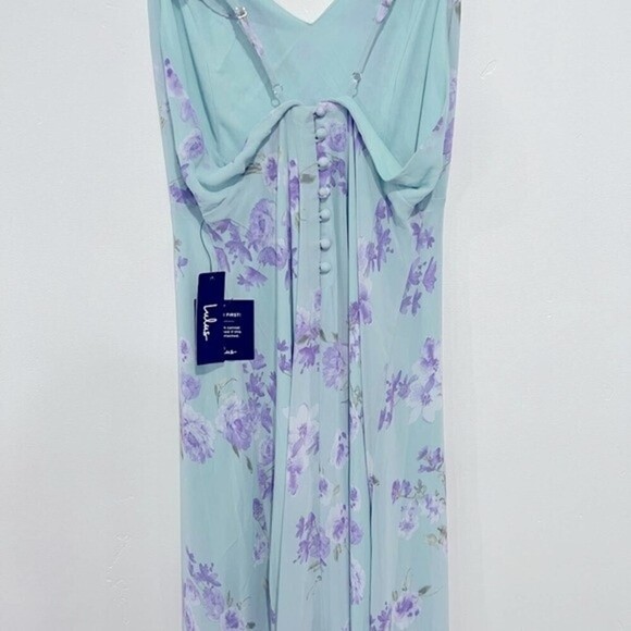 Lulu’s Floral Maxi Dress - Picture 9 of 10